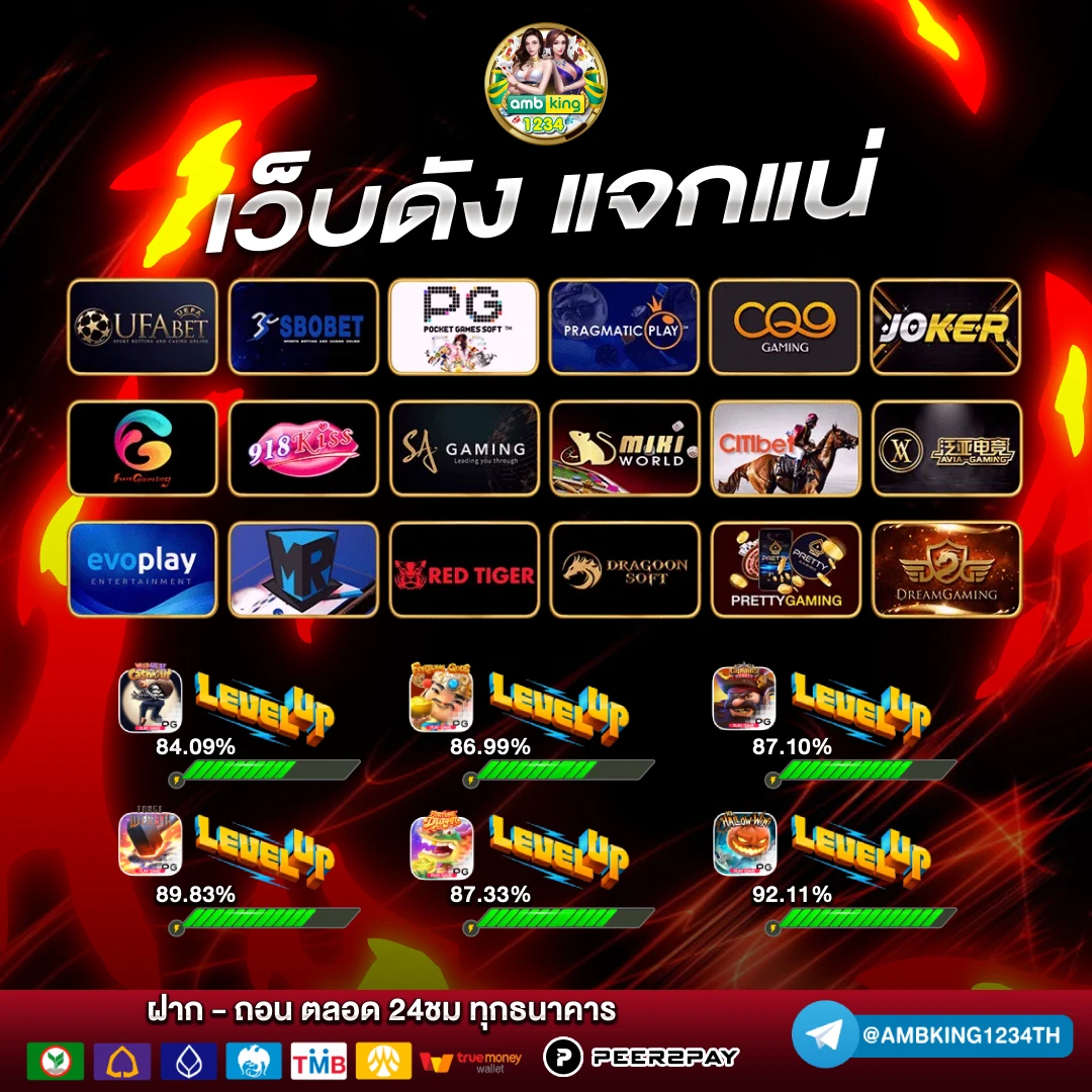 สมัครเว็บตรงไม่ผ่านเอเย่นต์ - แบนเนอร์โปรโมชั่น