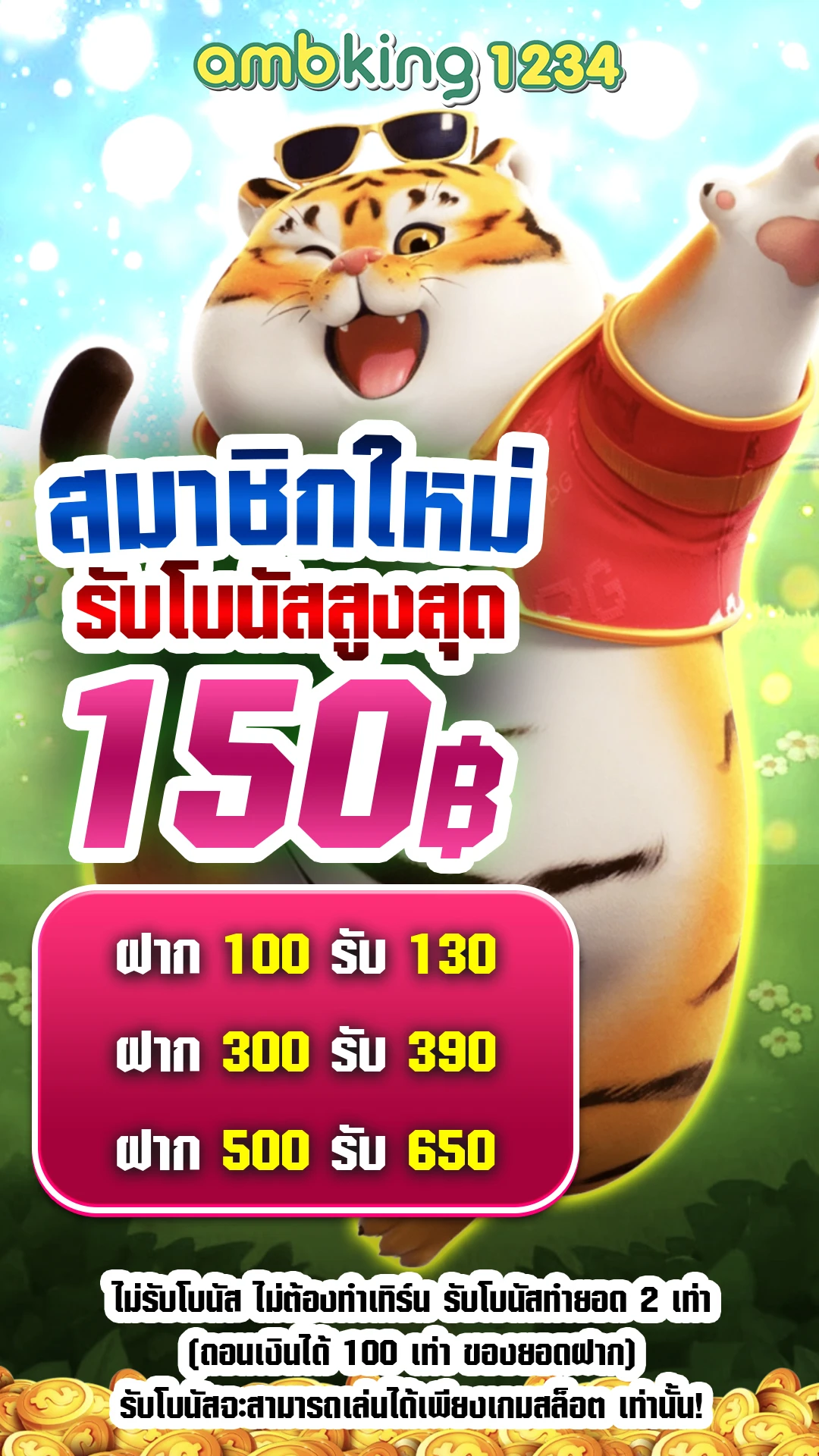 เข้าเล่นเกมสล็อต pg - แบนเนอร์โปรโมชั่น