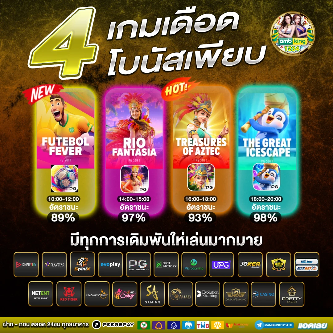 โปรโมชั่นเว็บพนัน - แบนเนอร์โปรโมชั่น